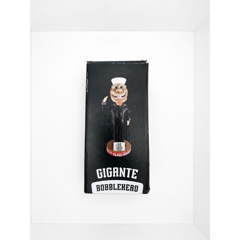 San Jose Giants Gigante Mascot Sailor Bobblehead SGA Operation Care Comfort Box